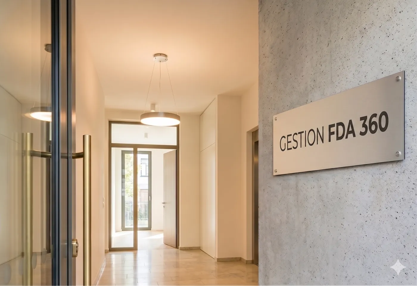 Entrée des bureaux de GestionFDA360